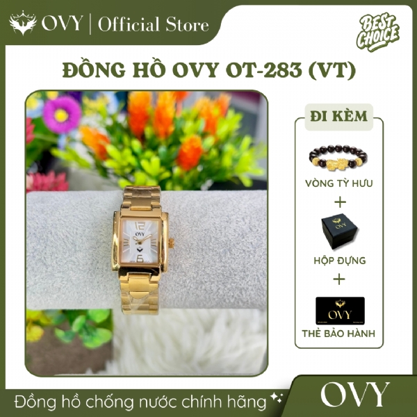 Đồng Hồ Nữ CLASSIC PETITE WHITE OVY OT-283 Đồng Hồ Nữ CLASSIC PETITE WHITE OVY OT-283
